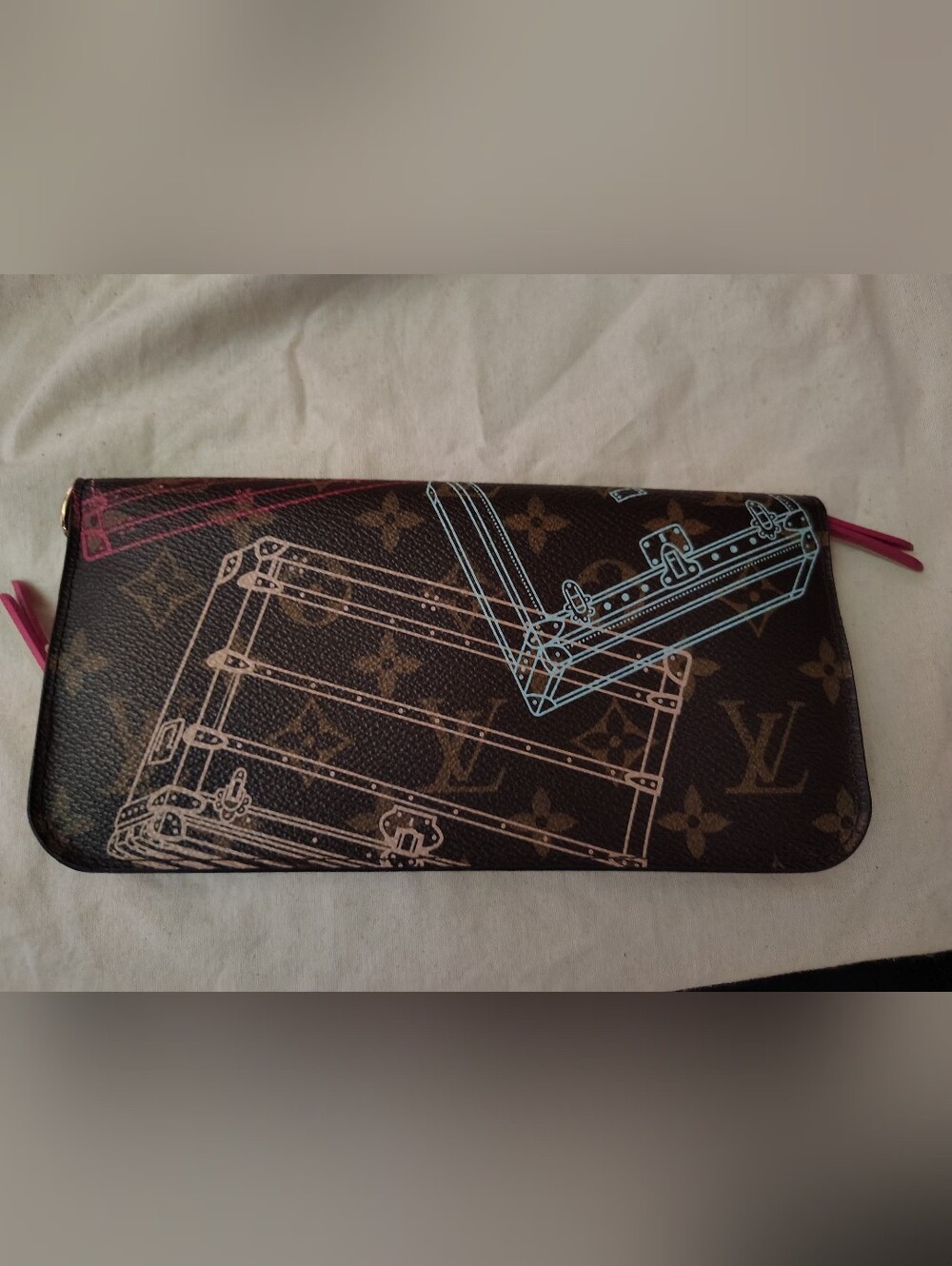 Louis Vuitton Monogram Trunks Wallet Limited Edition